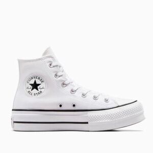 Converse Chuck Taylor All Star Lift Platform Canvas in White